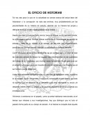 El oficio del historiador