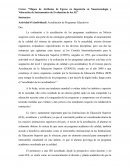 Mapeo de Atributos de Egreso en Ingeniería en Nanotecnología y Valoración de Instrumentos de Evaluación de los AE