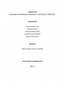 PROGRAMA DE SOBERANÍA ALIMENTARIA Y GESTIÓN DEL TERRITORIO