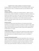 Capítulo 8: Resumen la empresa y los factores sociales que influyen en su funcionamiento