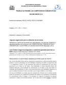 TRABAJO AUTONOMO LAS COMPETENCIAS COMUNICATIVAS