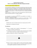 Trabajo Práctico de Física M.R.U. de una pelota que rueda sobre un plano horizontal