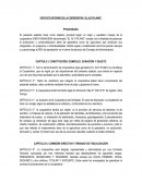 ESTATUTO INTERNO DE LA COOPERATIVA “EL ALTI-PLANO”