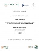 MANUAL DE CAPACITACION EN LA PRODUCCIÓN DE HONGOS COMESTIBLES