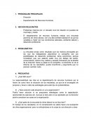 Analisis de caso RRHH