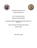 Resolución "Efectos del cambio cultural en las profesiones"