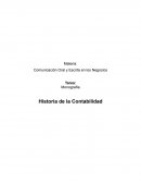 Monografia; Historia de la contabilidad