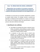 Caso: resultados de un mal liderazgo