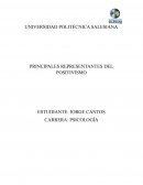 REPRESENTANTES DEL POSITIVISMO