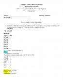 Primer examen parcial de Métodos Numéricos en Ingeniería