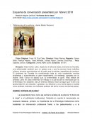 Material elegido: película “Al frente de la clase”