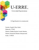 El significado de la Comunicación