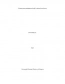 Orientaciones pedagógicas desde la educación inclusiva