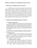 Definición de la Estabilidad del Sistema de Potencia