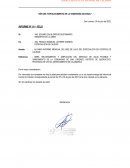 INFORME DEL ESPECIALISTA DE CALIDAD