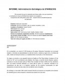 Antecedes y Administración Estratégica de Starbucks