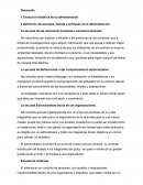 Evolución histórica de la administración