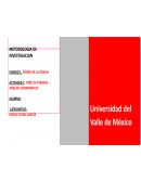FORO DE TRABAJO – ANÁLISIS COMPARATIVO
