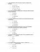 Cuestionario de Morfofunción