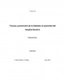 Tesis Causas y prevención de la Diabetes