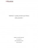 TARIFAS Y LEGISLACION ELECTRICA
