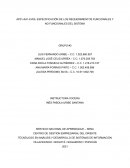 ESPECIFICACIÓN DE LOS REQUERIMIENTOS FUNCIONALES Y NO FUNCIONALES DEL SISTEMA