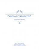 CADENA DE SUMINISTRO EXPORTACION DE ARTESANIA