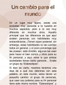 Un cambio para el mundo