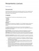 Pensamiento y Lectura