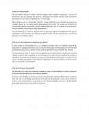 ¿Qué es la informalidad?