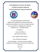 Implementacion de salud en el trabajo de la empresa montero organic