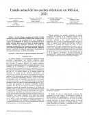 Estado actual de los coches eléctricos en México, 2021