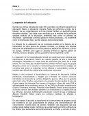 La organización de la Argentina y de los Estados latinoamericanos