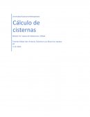 Cálculo de cisternas: De toma domiciliaria y pluvial