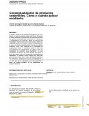 Conceptualización de Productos Sostenibles. Cómo y Cúando Aplicar Ecodiseño