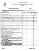 AUTOEVALUACIÓN COMPORTAMENTAL ESTUDIANTES