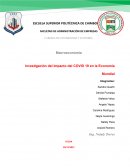 Investigación del Impacto del COVID 19 en la Economía Mundial