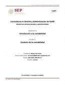 Introducción a la contabilidad. Conceptos contables