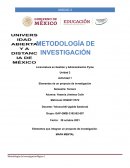 Elementos de un proyecto de investigación