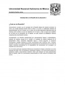 INTRODUCCION A LA FILOSOFIA DE LA EDUCACIN I