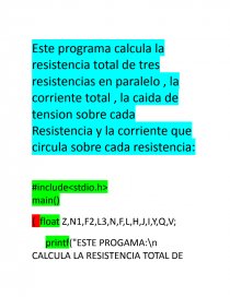 Programa en lenguaje c. Página 1