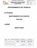 PROCEDIMIENTO DE MANTENIMIENTO PREVENTIVO DE EQUIPOS DE VENTILACION