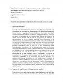Ensayo acceso a salud y sus efectos como politica publica