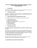 SOLICITUD DE COTIZACIÓN BAJO LA MODALIDAD DE COMPRA ÁGIL