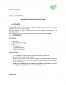 La conductividad del agua salada experimento primaria
