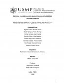RECENSIÓN DE LECTURA: “¿QUÉ ES UNA POLÍTICA PÚBLICA? ”