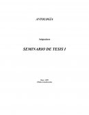 ANTOLOGÍA Tesis