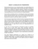 ENSAYO “LA GRANJA DEL DR. FRANKENSTEIN”