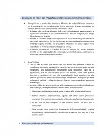 Evaluación de Competencias por Proyecto. Página 2