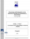 LOS APRENDIZAJES EN ENTORNOS VIRTUALES
